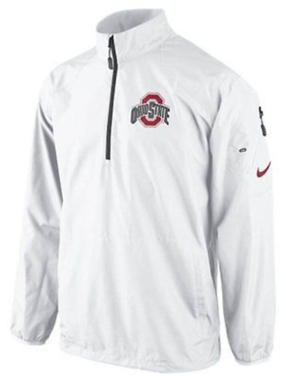 Nike Ohio State Buckeyes Lockdown Half Zip Performance Jacket